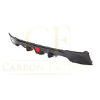 LED Style Carbon Fibre Rear Diffuser for BMW F22 2 Series M Sport 14-21