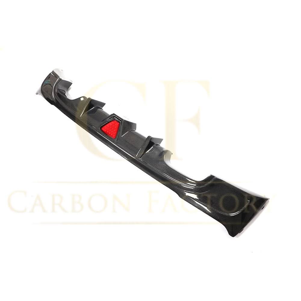 LED Style Carbon Fibre Rear Diffuser for BMW F22 2 Series M Sport 14-21
