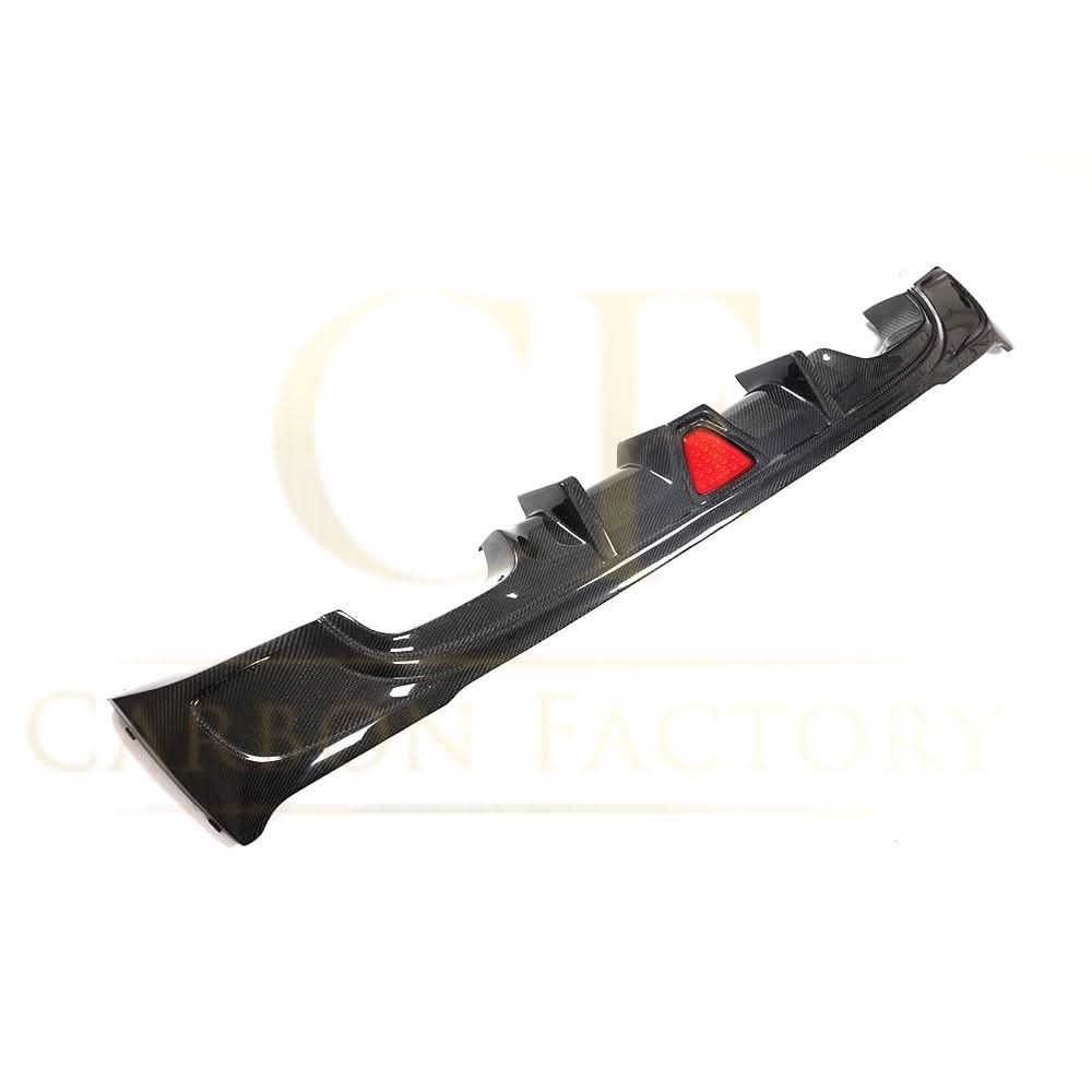 LED Style Carbon Fibre Rear Diffuser for BMW F22 2 Series M Sport 14-21