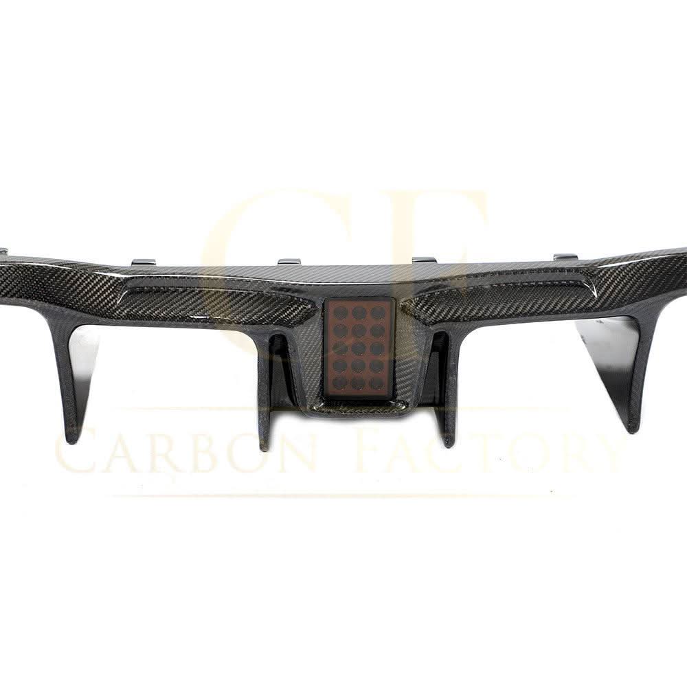 LED Style Carbon Fibre Rear Diffuser for BMW F87 F87C M2 16-21