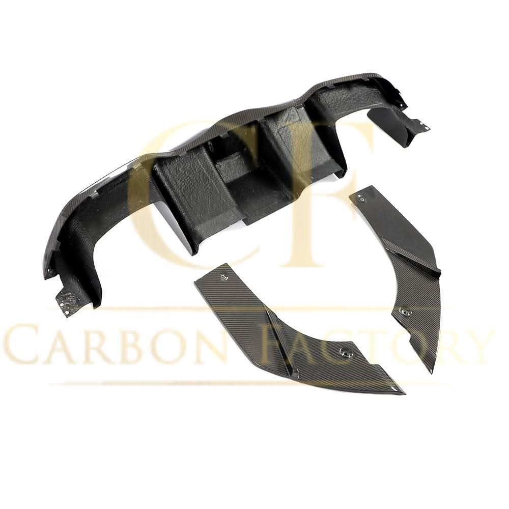 LED Style Carbon Fibre Rear Diffuser for BMW F87 F87C M2 16-21