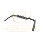 LED Style Carbon Fibre Rear Diffuser + Exhaust tips for Mercedes W213 E Class Saloon 16-20