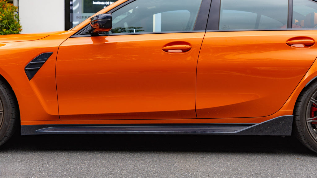 MP Style Pre-Preg Carbon Fibre Side Skirts for BMW G80 G81 M3 21-Present
