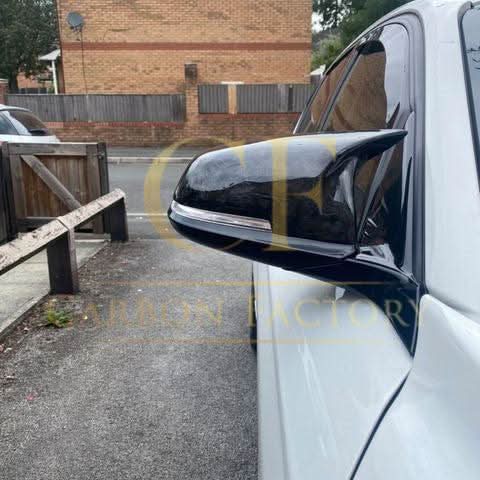 M4 Style Gloss Black Replacement Mirror Covers for BMW 1 2 3 4 Series