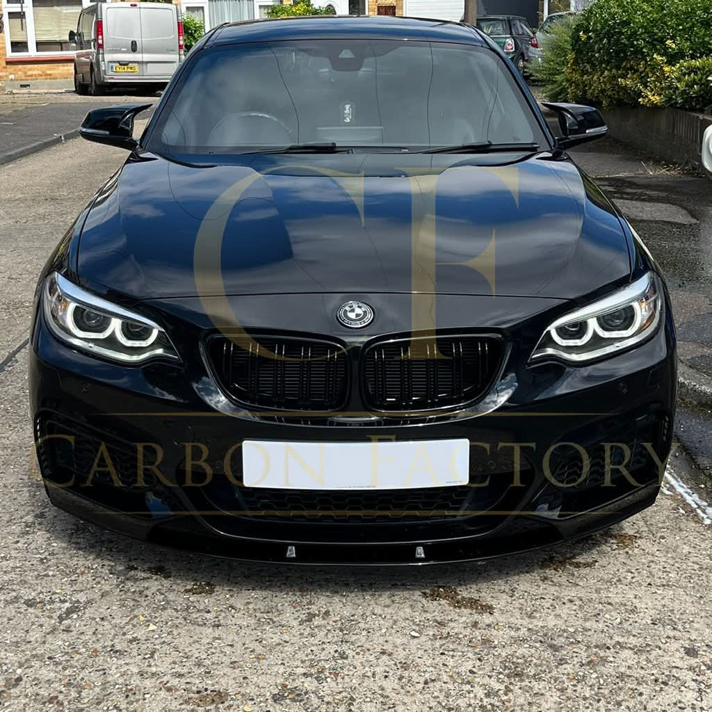 M4 Style Gloss Black Replacement Mirror Covers for BMW 1 2 3 4 Series