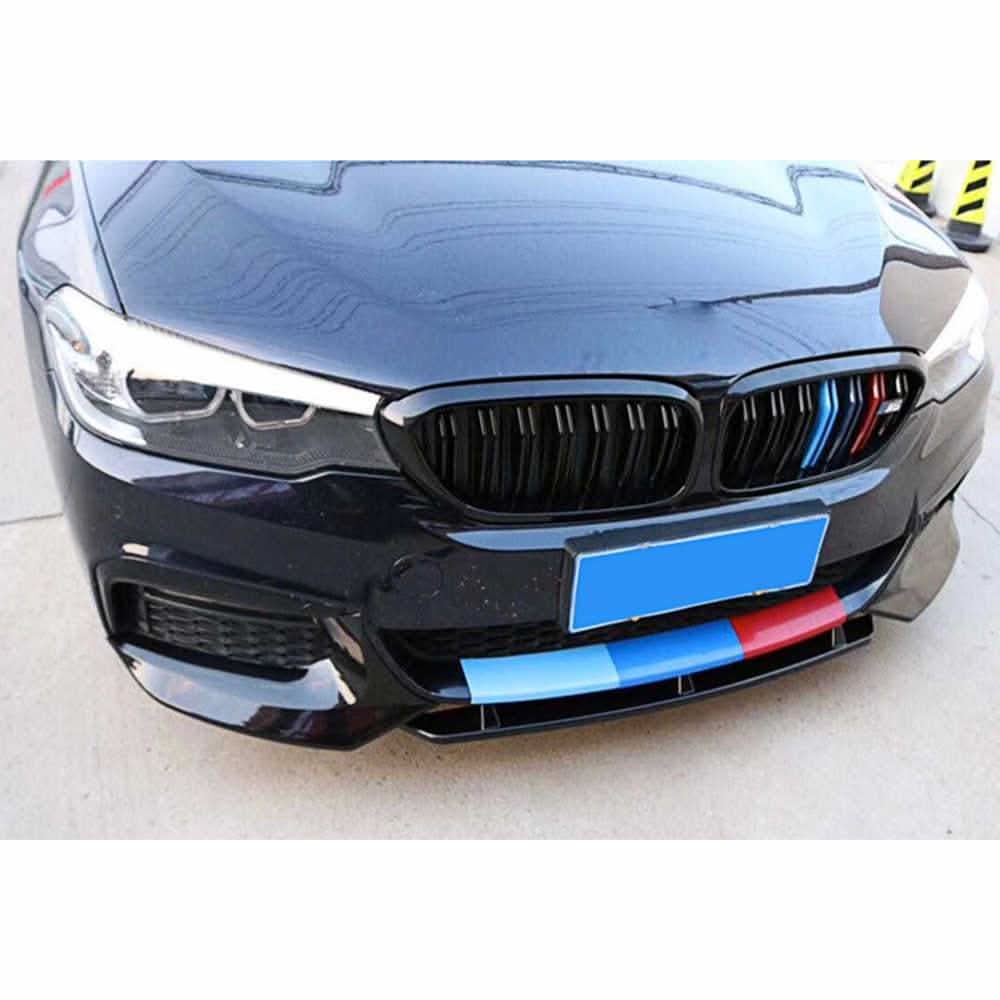 M5 Style Gloss Black Front Splitter for BMW G30 G31 5 Series Pre-LCI 17-20
