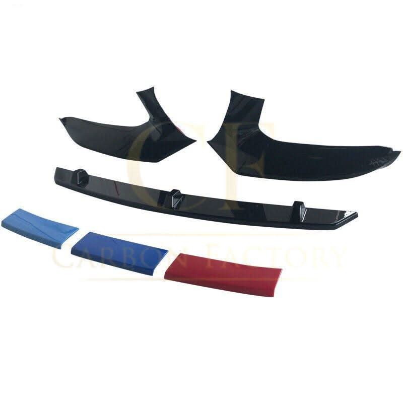 M5 Style Gloss Black Front Splitter for BMW G30 G31 5 Series Pre-LCI 17-20