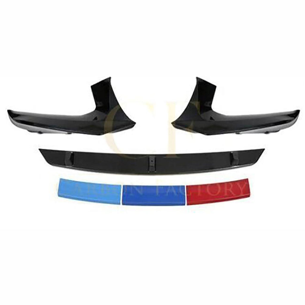 M5 Style Gloss Black Front Splitter for BMW G30 G31 5 Series Pre-LCI 17-20