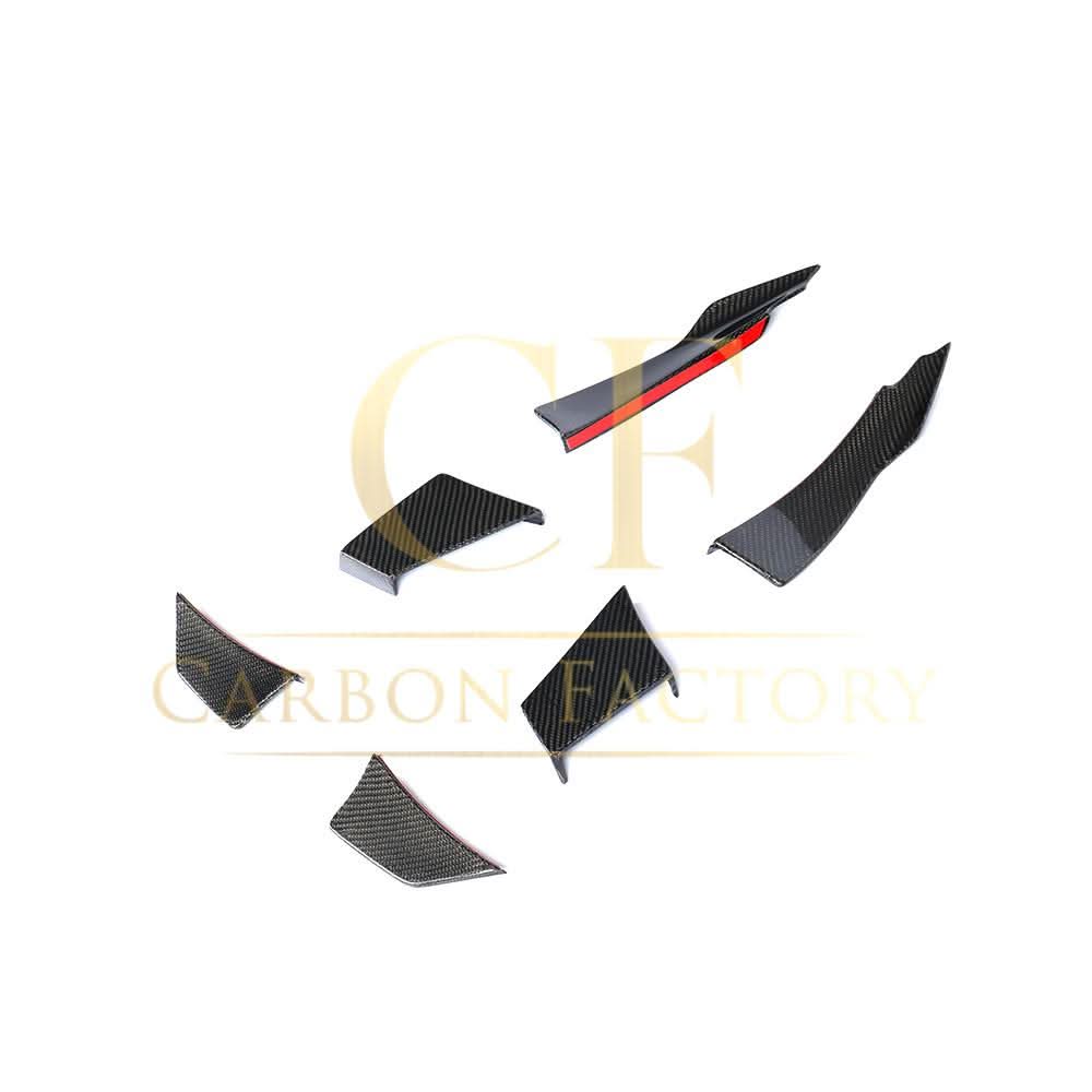 MAD Style Carbon Fibre Front Canards for BMW F80 M3 F82 F83 M4 14-20