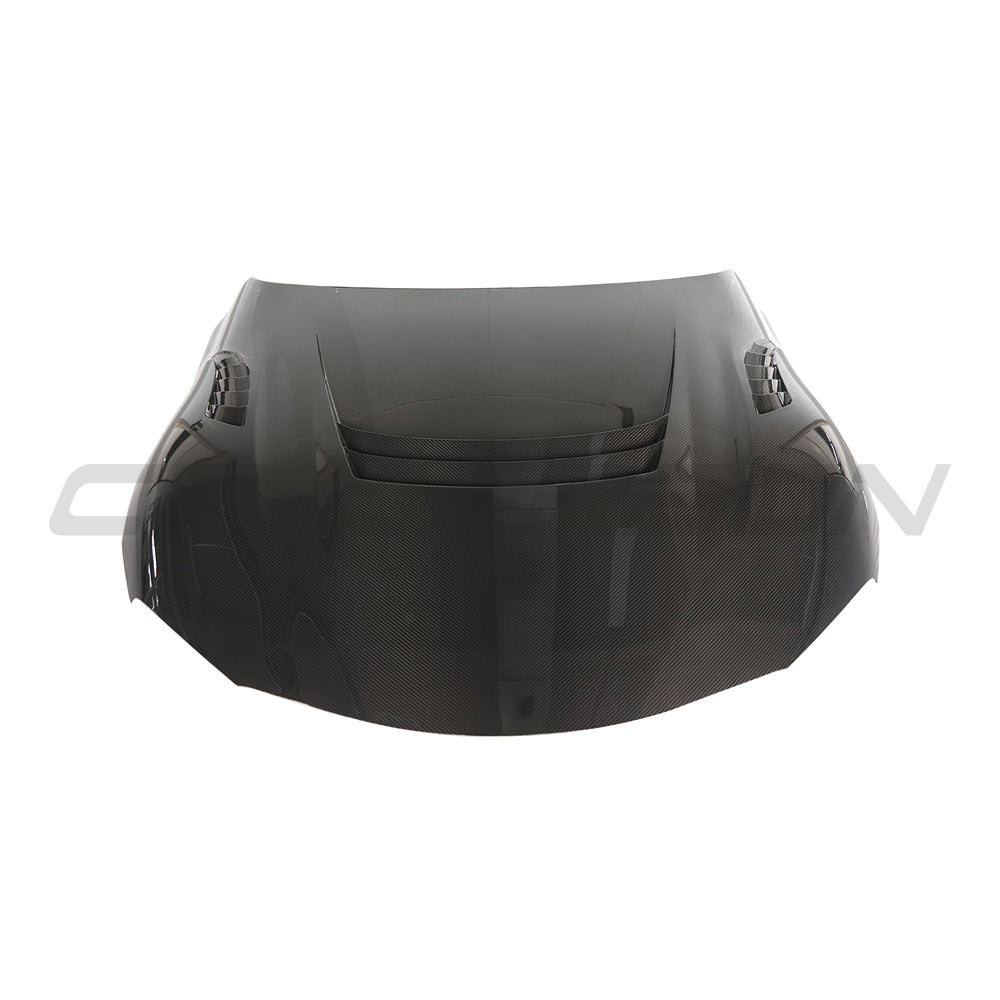 TOYOTA SUPRA 2019+ A90 CARBON FIBRE FRONT HOOD/BONNET