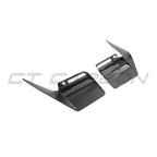 BMW G87 M2 2023+ CARBON FIBRE REAR BUMPER TRIM - V2