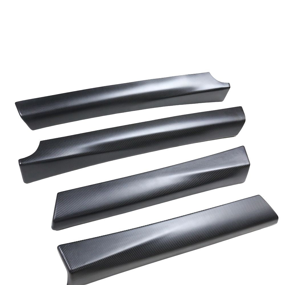 TESLA MODEL 3 2017-2023 CARBON FIBRE INTERIOR DOOR PANEL TRIM ADD ON