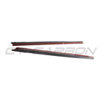 TESLA MODEL 3 2023+ CARBON FIBRE SIDE SKIRTS - V2