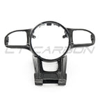 MERCEDES AMG 2016+ CARBON FIBRE STEERING WHEEL TRIM