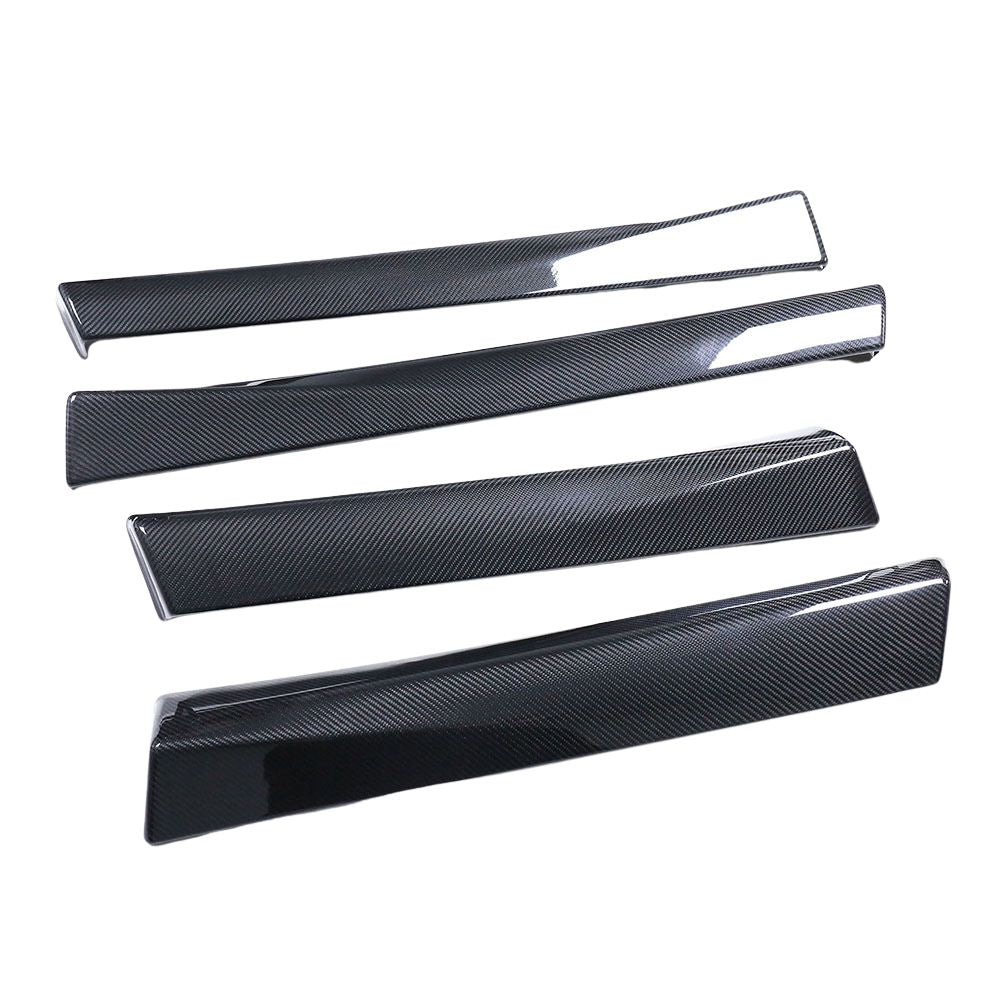 TESLA MODEL 3 2017-2023 CARBON FIBRE INTERIOR DOOR PANEL TRIM ADD ON
