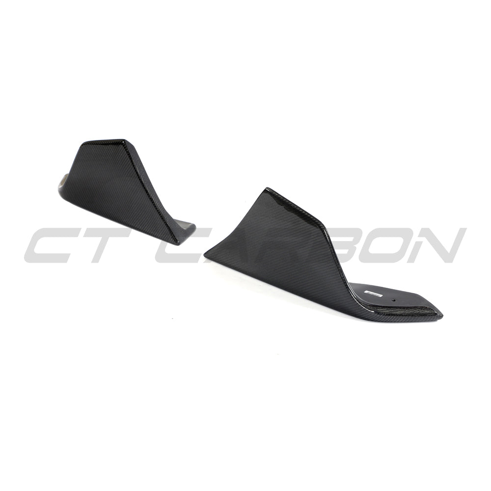 TOYOTA SUPRA 2019+ A90 CARBON FIBRE FRONT BUMPER CORNERS