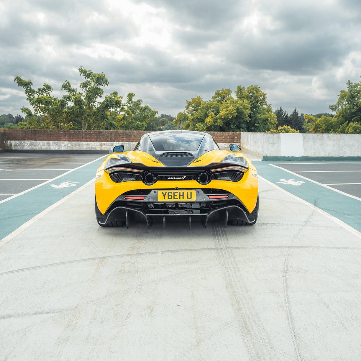 MCLAREN 720S CARBON FIBRE DIFFUSER - CT DESIGN
