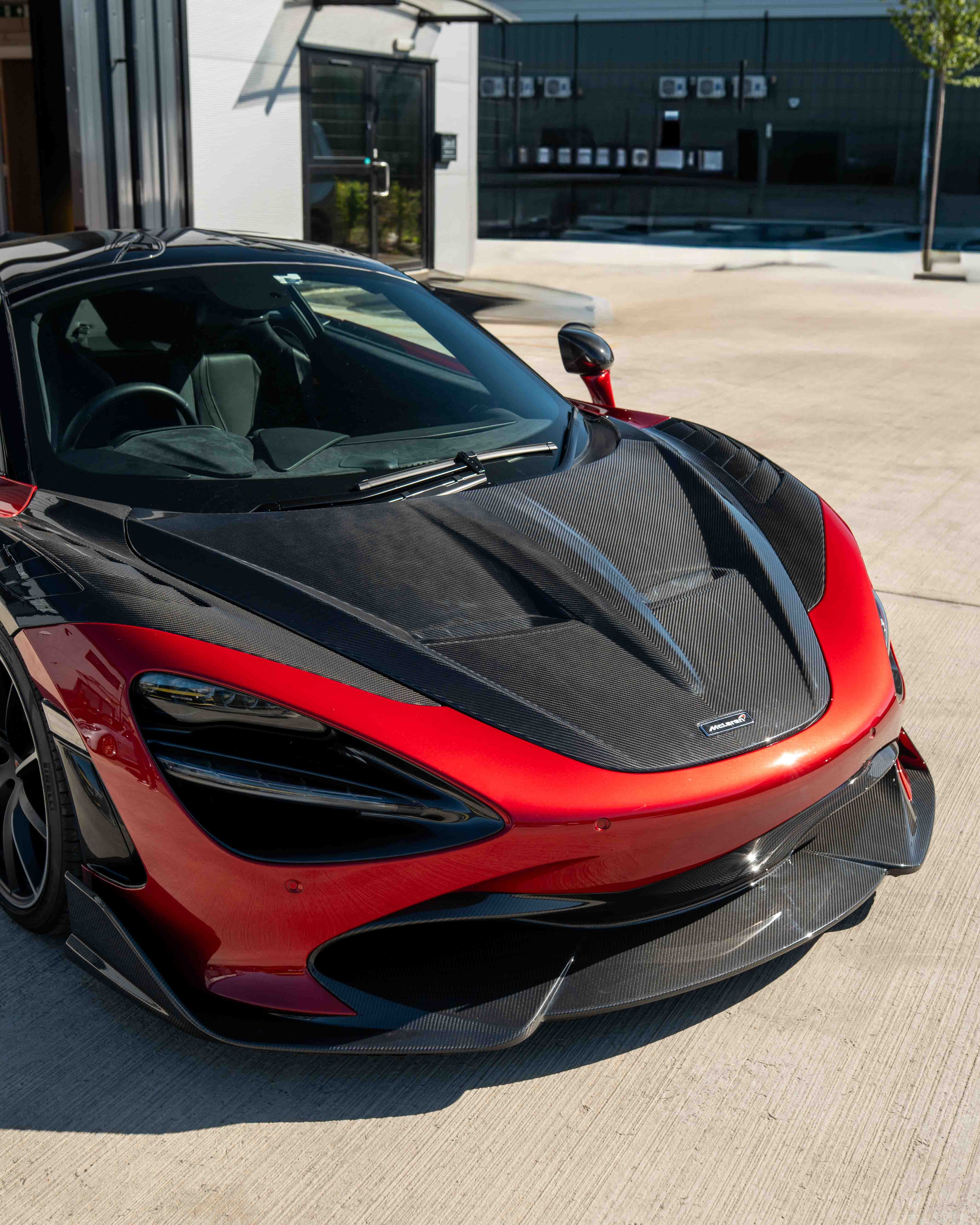 MCLAREN 720S CARBON FIBRE SPLITTER - CT DESIGN V2