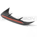 MERCEDES A-CLASS A35 V177 GLOSS BLACK REAR BUMPER CORNERS