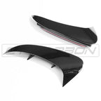 MERCEDES A-CLASS A35 V177 GLOSS BLACK REAR BUMPER CORNERS