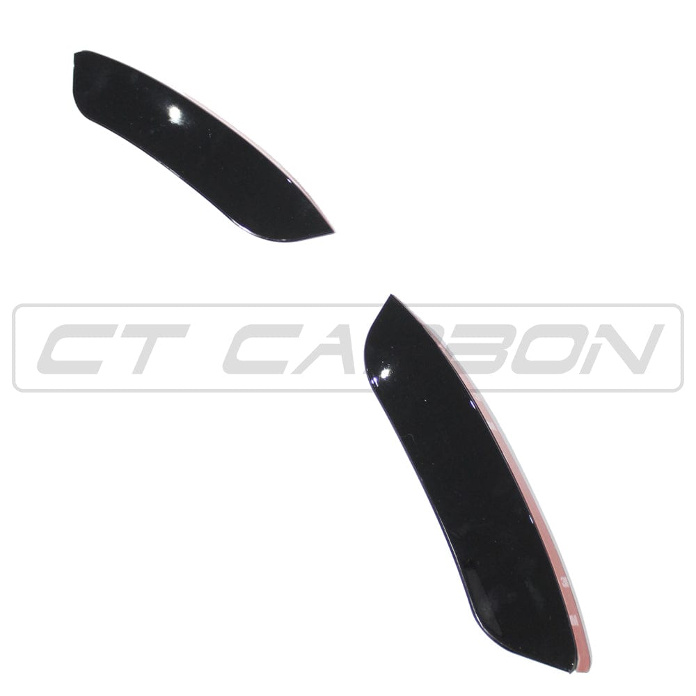 MERCEDES A-CLASS V177 & W177 2018-2022 GLOSS BLACK SPLITTER & CANARDS