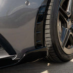MERCEDES A-CLASS W177 2018-2022 GLOSS BLACK FRONT BUMPER VENTS
