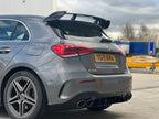 MERCEDES A-CLASS W177 2018-CURRENT GLOSS BLACK SPOILER - WING