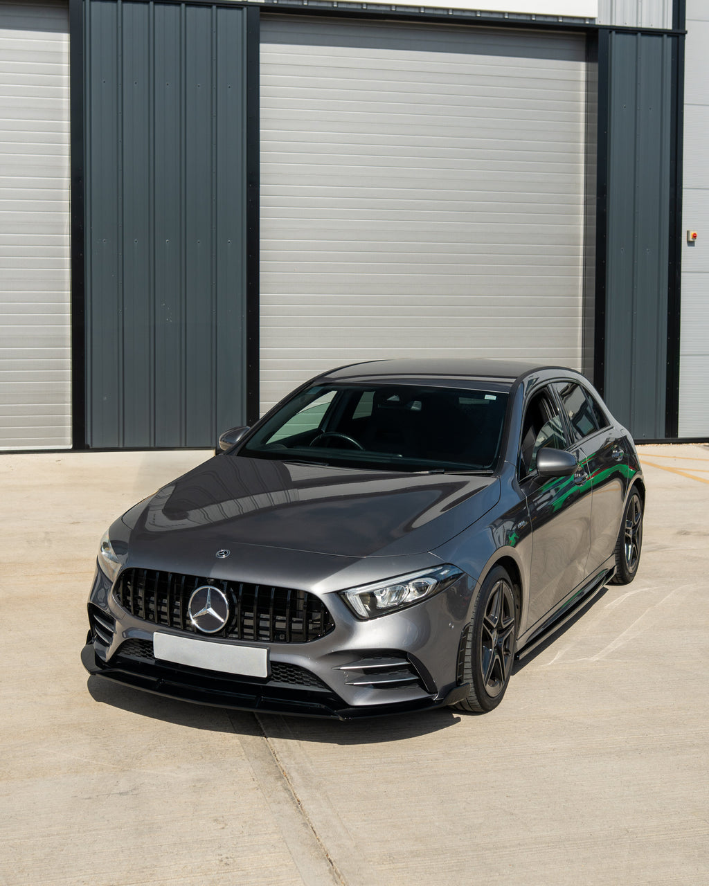 MERCEDES A-CLASS W177 & V177 2018+ GLOSS BLACK SIDE SKIRTS