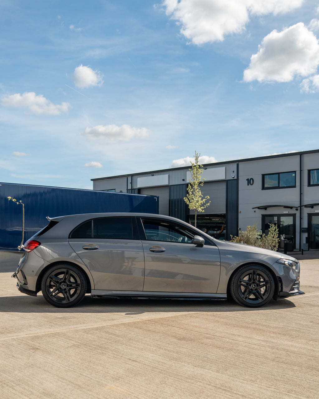 MERCEDES A-CLASS W177 & V177 2018+ GLOSS BLACK SIDE SKIRTS