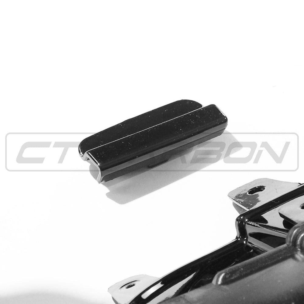 MERCEDES C-CLASS SALOON/ESTATE W205 GLOSS BLACK DIFFUSER & TIPS