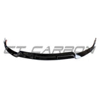 MERCEDES C-CLASS W205 2019+ GLOSS BLACK SPLITTER - V1