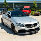 MERCEDES C63 W205 COUPE CARBON FIBRE SPLITTER - V2