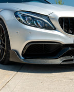 MERCEDES C63 W205 COUPE CARBON FIBRE SPLITTER V2