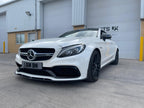 MERCEDES C63 W205 COUPE/CONVERTIBLE CARBON SPLITTER V1
