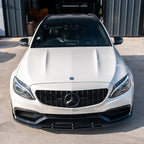 MERCEDES W205 C63 AMG 2014-2018 AMG GT BLACK GRILLE (WITH CAMERA)