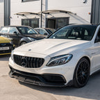 MERCEDES W205 C63 AMG 2014-2018 AMG GT BLACK GRILLE (WITH CAMERA)