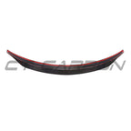 MERCEDES C63/C CLASS W205 SALOON CARBON SPOILER - V2 - CT DESIGN
