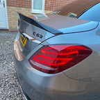 MERCEDES C63/C CLASS W205 SALOON CARBON SPOILER - V2 - CT DESIGN