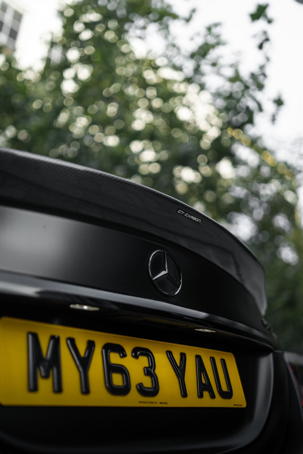 MERCEDES C63/C63S W205 SALOON CARBON SPOILER