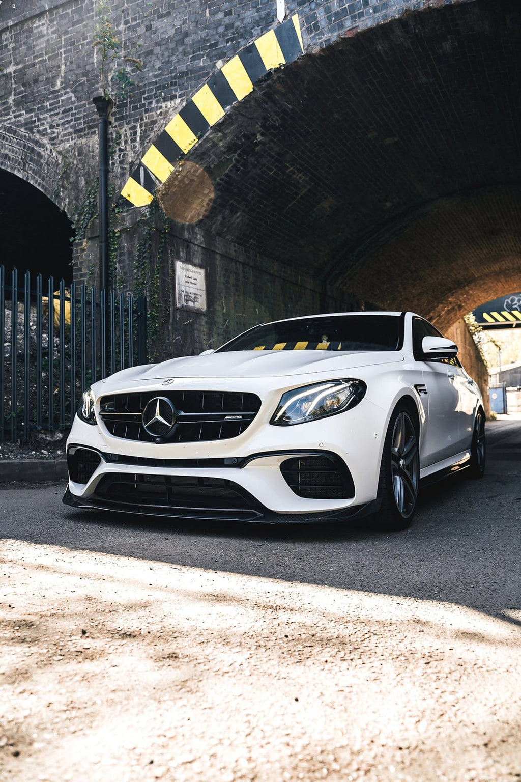 MERCEDES E63 W213 CARBON FIBRE SPLITTER - CT DESIGN