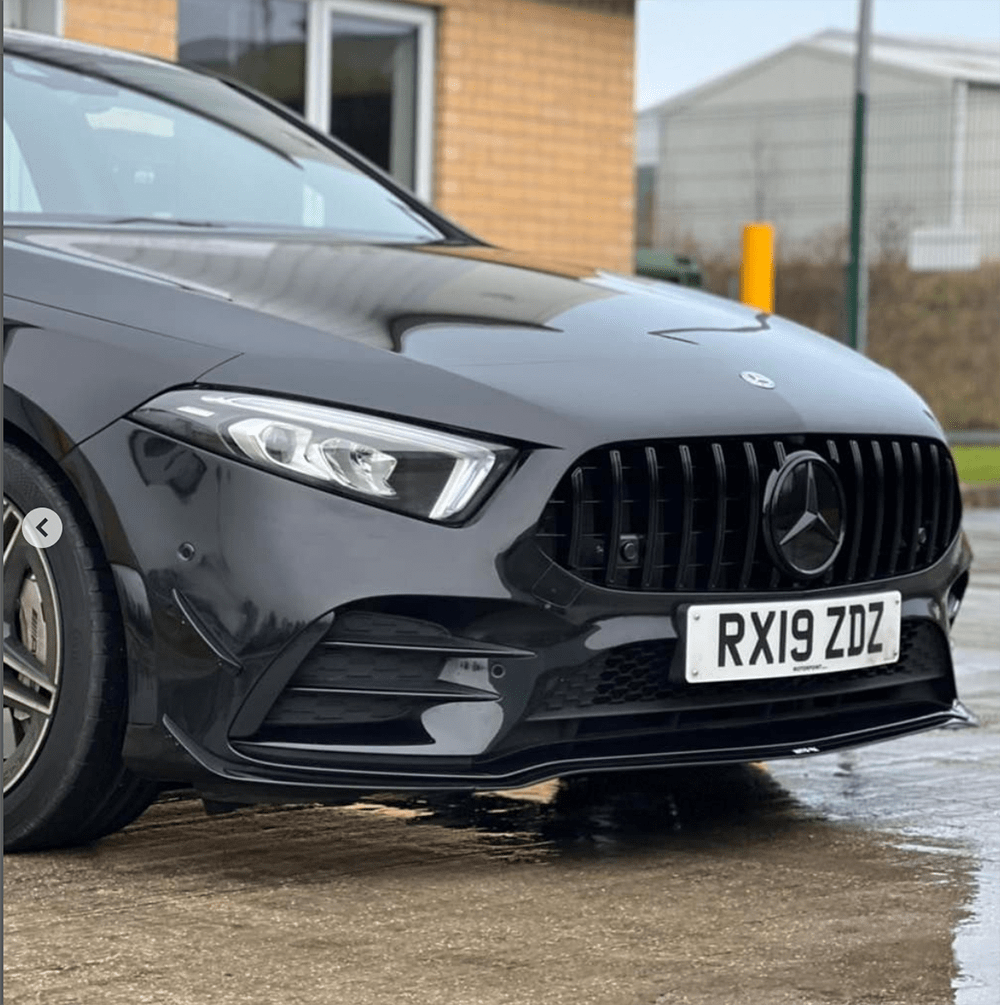 MERCEDES W177 2018-2022 A-CLASS GLOSS BLACK KIT - BLAK BY CT