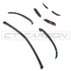 MERCEDES W177/V177 2018-2022 A-CLASS GLOSS BLACK FRONT END PACK - BLAK BY CT