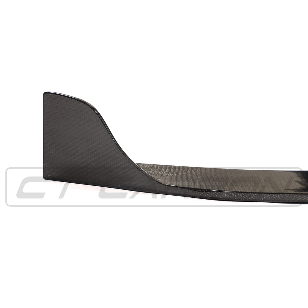 MERCEDES W205 C63 COUPE/CONVERTIBLE CARBON FIBRE SPLITTER V3 - CT DESIGN