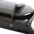 MERCEDES W205 C63 FACELIFT COUPE/CONVERTIBLE 2DR CARBON FIBRE DIFFUSER V2 - CT DESIGN