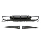 MERCEDES W205 C63 FACELIFT COUPE/CONVERTIBLE 2DR CARBON FIBRE DIFFUSER V2 - CT DESIGN