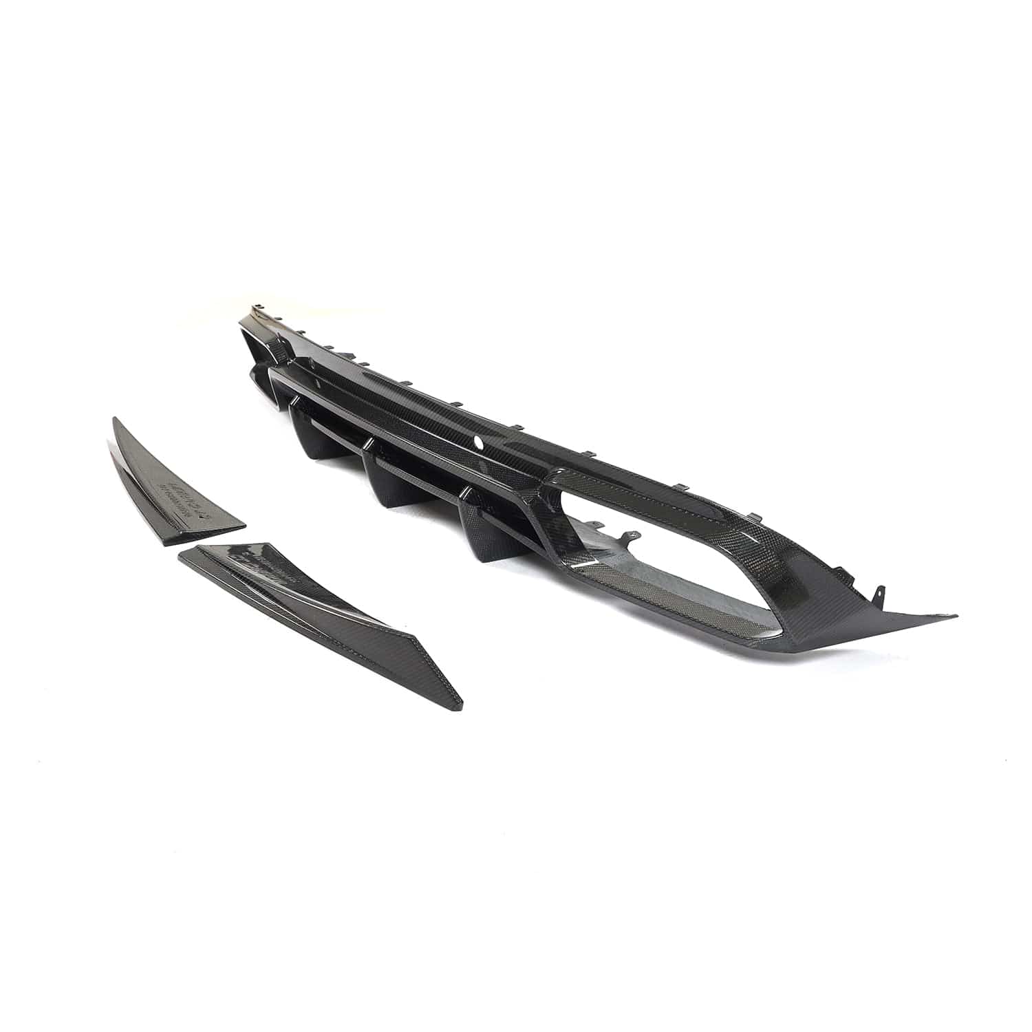 MERCEDES W205 C63 FACELIFT COUPE/CONVERTIBLE 2DR CARBON FIBRE DIFFUSER V2 - CT DESIGN