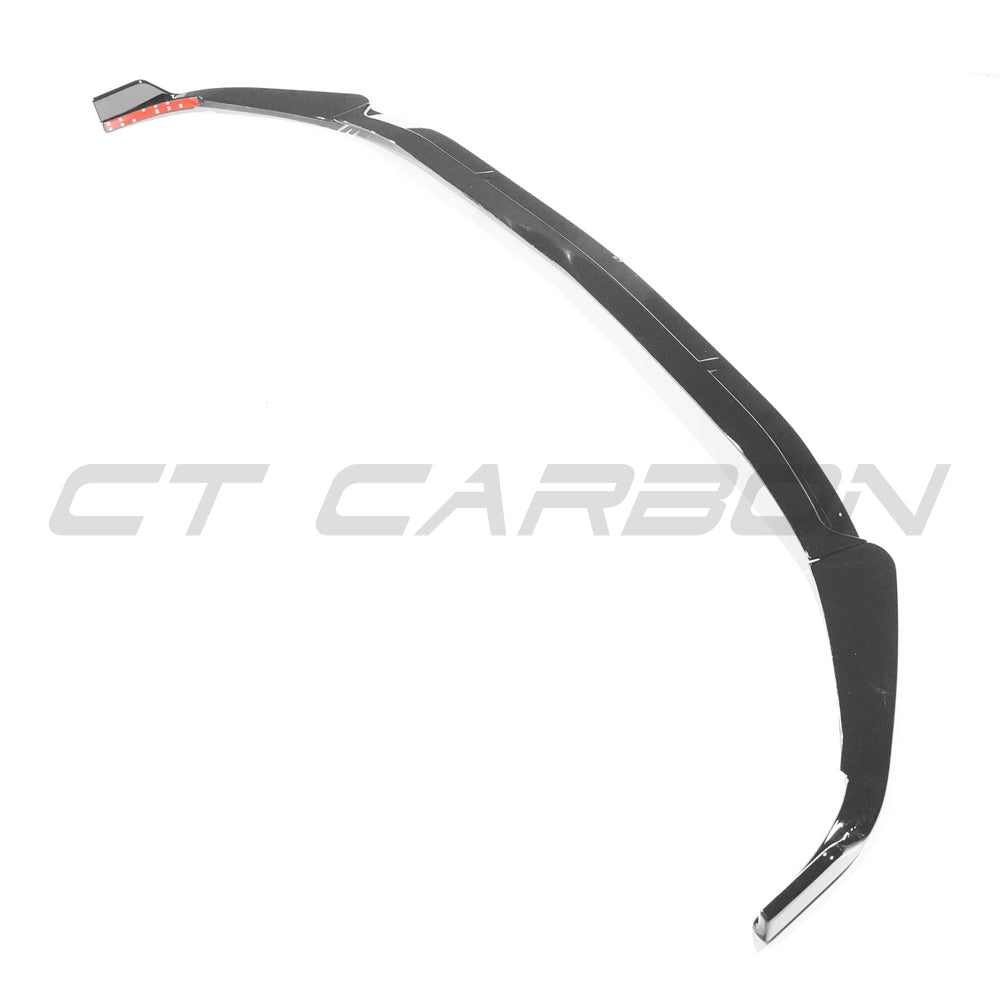 MERCEDES W206 2021+ C-CLASS GLOSS BLACK 3-PIECE SPLITTER - V1