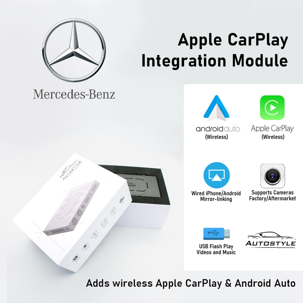 Mercedes SLK Wireless Apple CarPlay/Android Auto for Mercedes-Benz NGT4.5/4.7