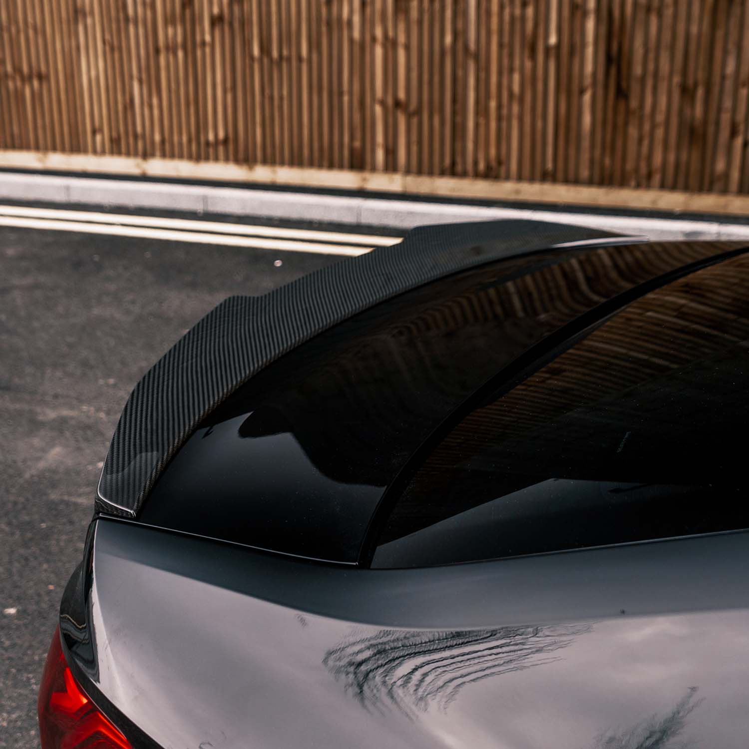 MHC+ Audi RS3 Saloon Ducktail Style Rear Spoiler In Pre Preg Carbon Fibre (8Y)