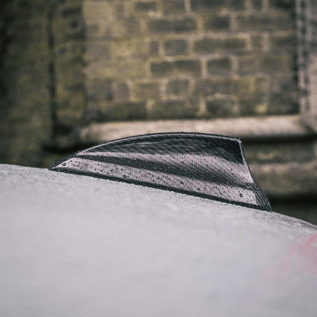 MHC+ BMW F20 & F21 1 Series Shark Fin Antenna Cover In Pre Preg Carbon Fibre